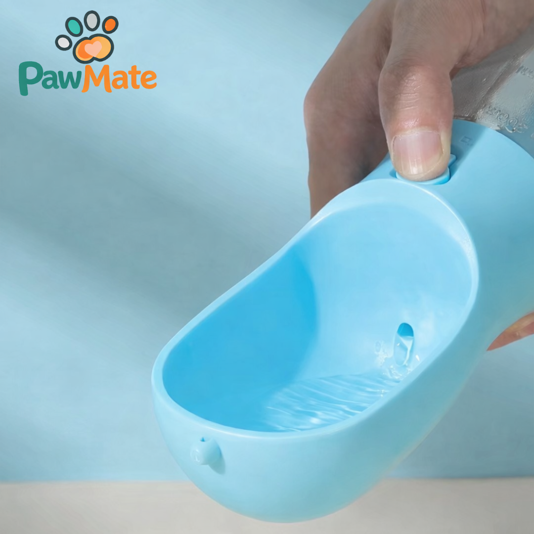 PawMate – 3 az 1-ben hordozható kutya itató sétákhoz és kirándulásokhoz