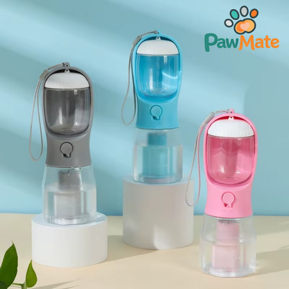 PawMate – 3 az 1-ben hordozható kutya itató sétákhoz és kirándulásokhoz