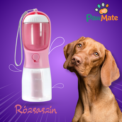 PawMate – 3 az 1-ben hordozható kutya itató sétákhoz és kirándulásokhoz