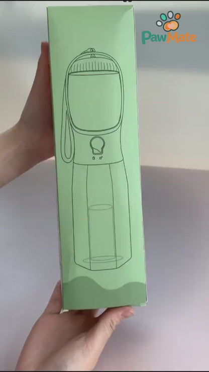 PawMate – 3 az 1-ben hordozható kutya itató sétákhoz és kirándulásokhoz